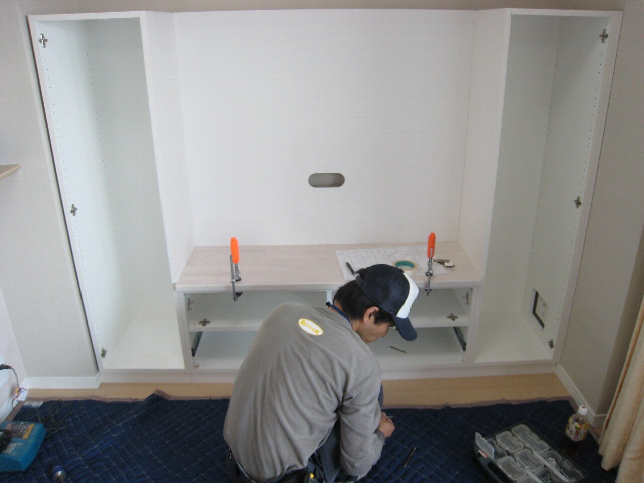 今日も川崎のお客様へ！素敵なオーダー家具！！