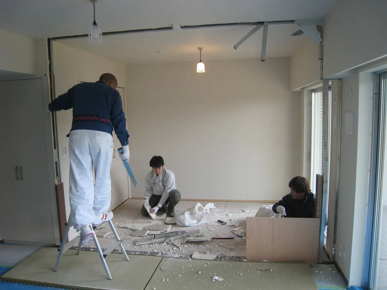 マンションリフォーム中！